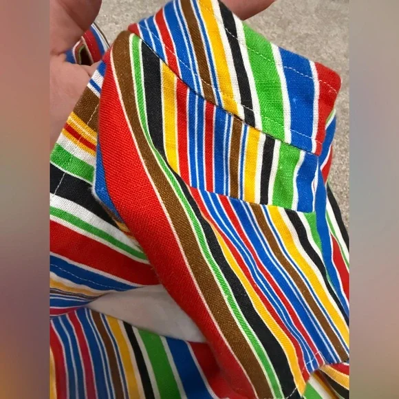 SIMON MILLER PIKO STRIPED LINEN MAXI DRESS - Picture 13 of 16